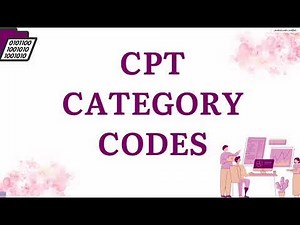CPT CATEGORY CODES| CATEGORY I,II,III| CPT TOPICS|MEDICAL CODING AND BILLING|‪@medicalcodercertified‬