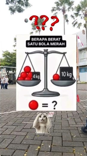 How much does the red ball weigh??? #teacher #school #icebreaking