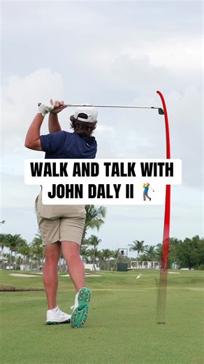 John Daly II is making his PGA TOUR debut this week at the Puerto Rico Open 🔥 #golf #PGATOUT #interview #highlights