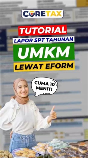 Tutorial on Reporting Annual Tax Returns for MSMEs Using E-Form in CoreTax #shorts #coretax #annu...