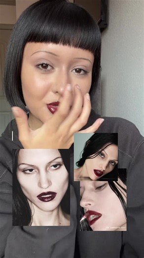MAC x Gabriette #makeututorial #mac#gabriette#cooltonedmakeup #vampymakeup