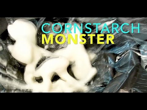 Cornstarch Monsters - Science Minute