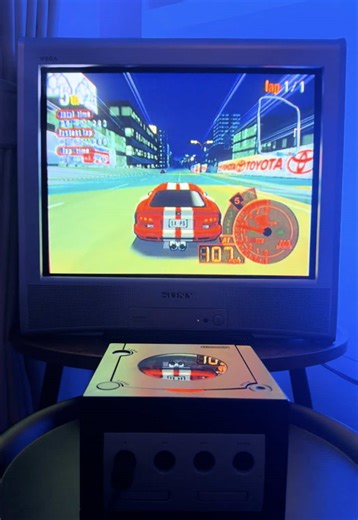 Auto Modellista (2003) on Nintendo GameCube. #gamecube #racing #retrogaming #CRT #gaming