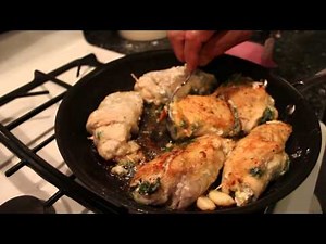 Stuffed Chicken Breast with Spinach and Goat Cheese