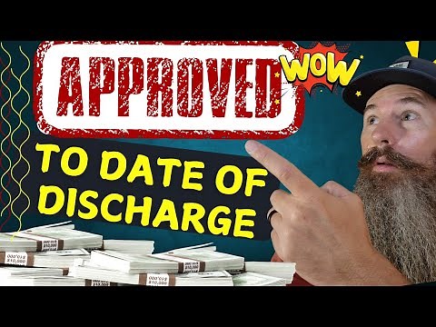 "HUGE RETROACTIVE PAY" APPROVED to DATE of DISCHARGE VA Disability Compensation Payments