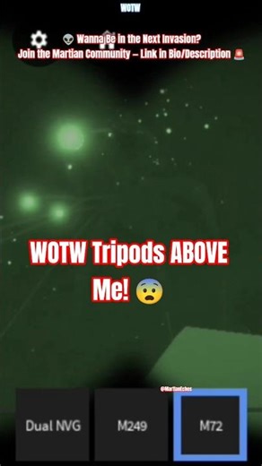 War of The Worlds Tripod Is ABOVE ME! 😨 (WOTW GAME!) #WarOfTheWorlds #Tripods #wotw #alien #scifi