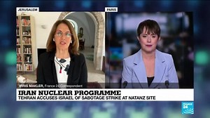 Iran blames Israel for sabotage at Natanz nuclear site