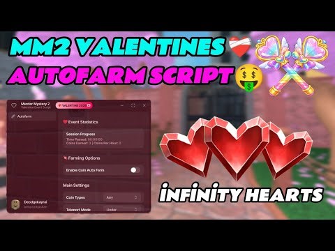 [NEW💕] MM2 AUTOFARM SCRIPT WORKING ON VALENTINE'S UPDATE🩷