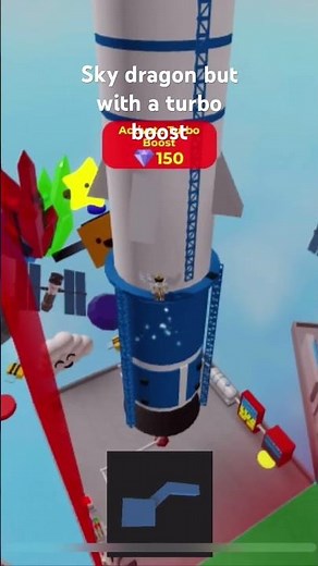 Sky dragon but with a turbo boost (3-2-1 blast off simulator)