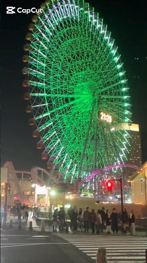 [Kanagawa, Japan] Minato Mirai Night Walk – Cosmo Clock 21 Reflections #shorts