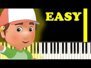 🎹 Piano AccoMan – Handy Manny: We Work Together Piano Tutorial