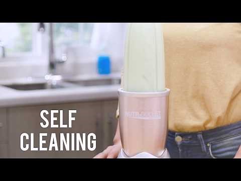 How To Clean Your NutriBullet: The Self Clean Method