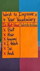 87K views · 111 reactions | Top words to improve vocabulary This original video was produced by Network Media LLC Productions, Rick Lax and Jennie Carroll | Hack 'n' Giggle | Facebook