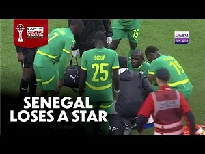 Senegal vs Egypt | Koulibaly leaves the field injured in a brutally sad match for him | AFCON 2025