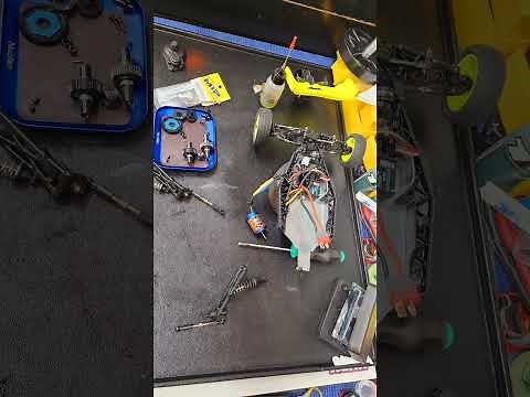 losi Mini-B upgrades MIP and Hot Racing with weights of parts. Also before and after.