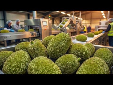 Inside a Modern Jackfruit Processing Line: From Giant Fruit to Ready-to-Eat Products