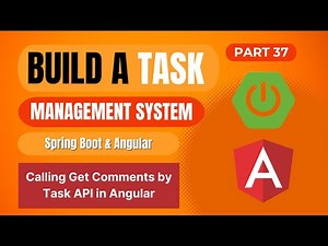Task Management System Spring Boot Angular | Calling Get Comments by Task API in Angular | #37