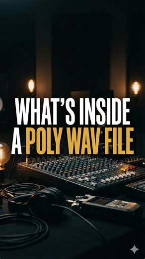 SoundFreakStudios | Mixing Templates and Presets | on Instagram: "Most people think production sound is just “put a mic and record.” In reality, it’s structured recording. One poly WAV file can contain: – A live stereo mix – Boom microphones – Individual lavs per actor All recorded separately, so post-production can choose the cleanest mic for every single line. This is why good sound starts on set — not in post. 🎧 Follow for real film & OTT sound knowledge. production sound, location sound, fi