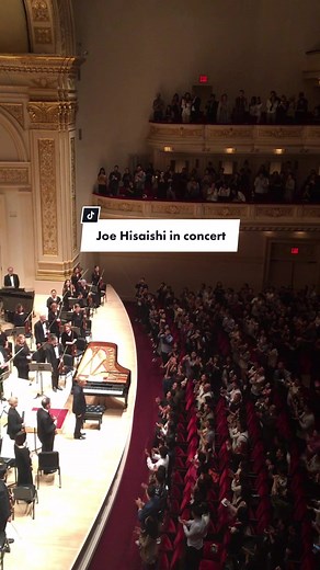 Joe Hisaishi Concert Experience at Carnegie Hall