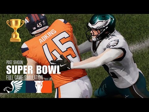 Eagles vs. Broncos | 2025-26 Super Bowl | Madden NFL 26 Simulation