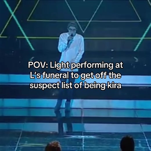 Light Yagami's Secret Performance at L's Funeral