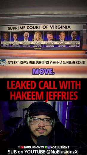 Leaked Call: Democrats Planning to Replace Virginia Supreme Court?