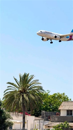 Eurowings landing in Palma de Mallorca (PMI) #aerotravels #eurowings #palmademallorca