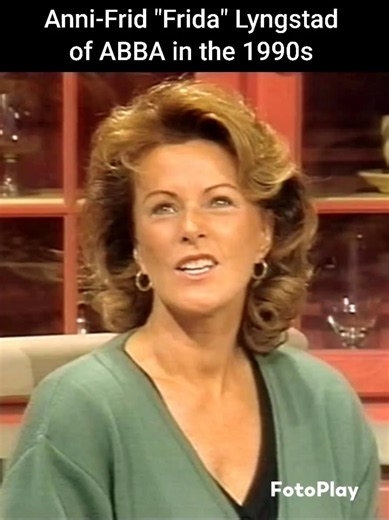 Anni-Frid Frida Lyngstad of the in the 1990s