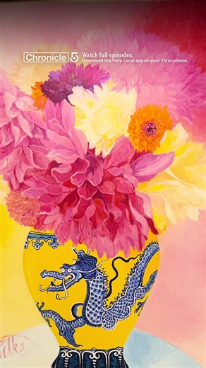 This Boston artist embraces color