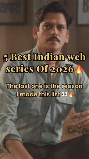 5 Best Indian Web Series Released In 2026 👀🔥#trending #explore #viral #ytshorts #webseriesindia