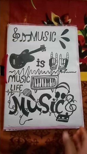 Class 12th Music Practical File 🎶 🎵 of Term 2