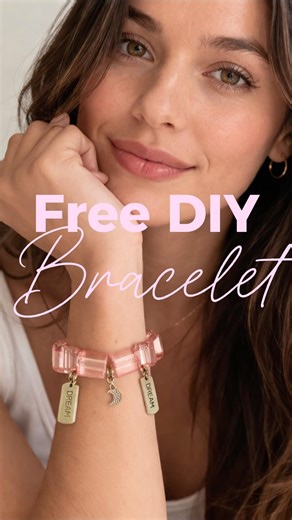DIY Cylinders Bead Charm Bracelet Step-by-step Tutorial