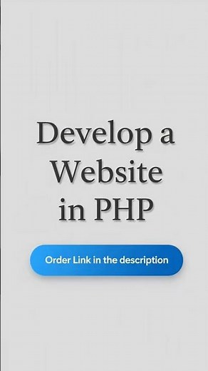 Build a website in php | create a php website | #webdevelopment #webdeveloper #DreamScreenAI