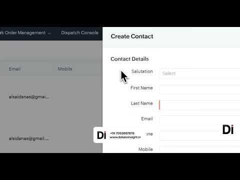 How to Add Company and Contact in Zoho FSM | Step-by-Step Tutorial #business #billing #tutorial