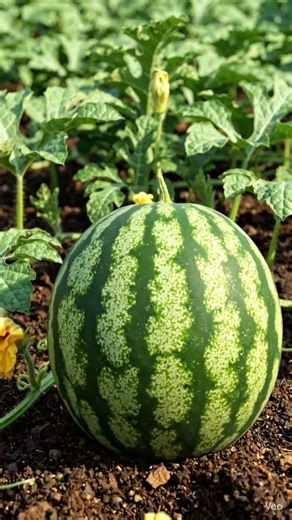 “Watermelon Growing in Seconds 🍉😳”