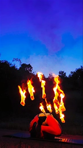 Medusa | Here is my NEW move called the: Triple Flame Fold or the Medusa #contortion #contortionist #flexibility #flexible #yoga #circus #backbend... | Instagram