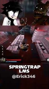 SPRINGTRAP VS SECURITY GUARD #roblox #foryou #shorts #bitebynight #viral #fyp #lms #lastonestanding