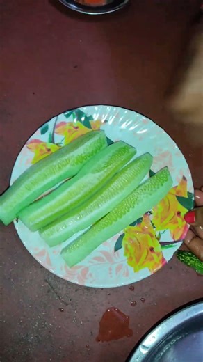 🥒 Refreshing Cucumber Salad | Quick & Healthy Summer Recipe #cucumber #cooking #shortvideo