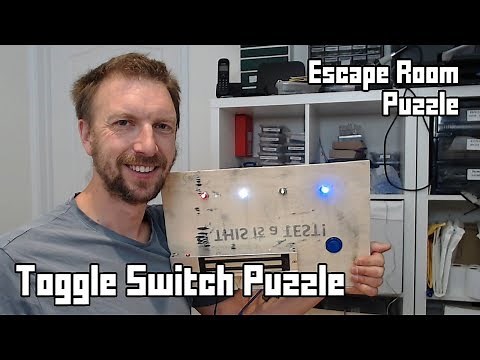 Toggle Switch Escape Room Puzzle Tutorial
