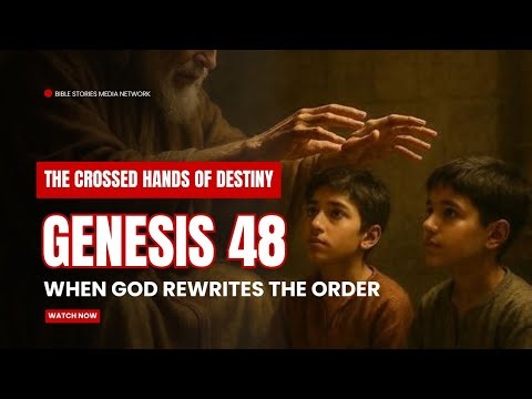 Genesis 48 Explained: Jacob Blesses Ephraim & Manasseh | The Crossed Hands of Destiny