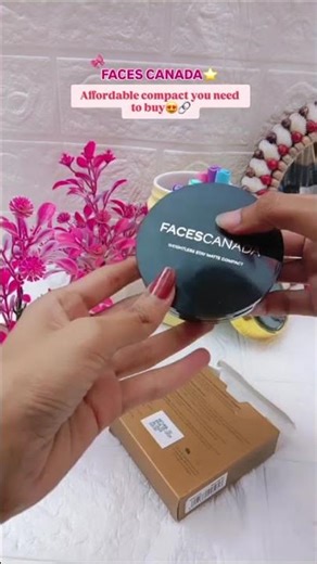Comment compact for link 🔗faces Canada compact powder💗😻#skincare #trending #beauty #beautyhaul