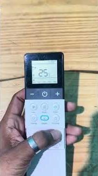 HOW TO SET LLOYD AC TIMER OFF SETTING REMOTE