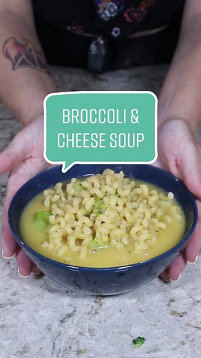 Shortcut Broccoli & Cheese Soup Recipe