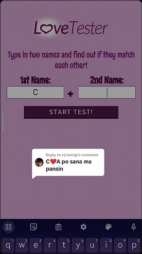 Teste de Compatibilidade para Iniciais C e A