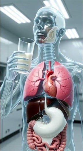 Milk looks normal… but inside your body, it does THIS 🥛😱