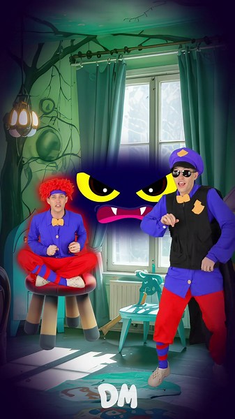 I'm So Scared | Dominoki Song #kidssongs #fearofmonsters #nurseryrhymes