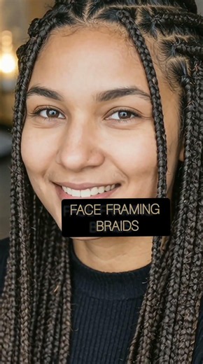 Headline Half-Up Feed-In Box Braids 😍