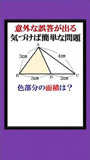 A simple problem about area that gives unexpected wrong answers
