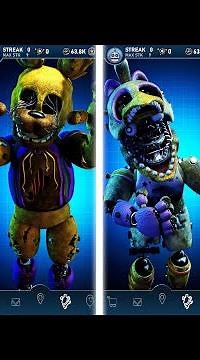 FNAF AR Star SpringLocks Animatronics Jumpscare & Workshop Animations