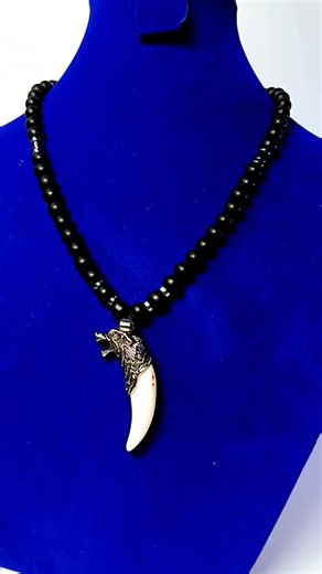 Adorn Boldly with our tribal neck piece #tribal #adornments #beads #neckbead